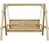 vidaXL Banc à bascule Bois de pin imprégné 205x150x157 cm
