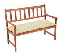vidaXL Banc de jardin avec support 120 cm bois massif acacia