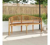 vidaXL Banc de Jardin en Teck - 180 cm