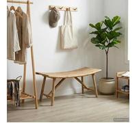 vidaXL Banc de jardin Naturel 110 x 45 x 50 cm Bambou 42028234