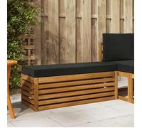 vidaXL Banc d'extérieur en bois massif d'acacia naturel