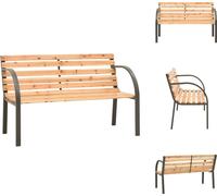 vidaXL Banc de jardin pour enfants 81 cm Bois de sapin chinois - Bancs de jardin
