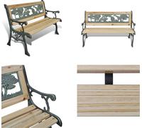 vidaXL Banc de jardin pour enfants 84 cm bois - Banc de jardin - Banc de terrasse - Banc de terrasse