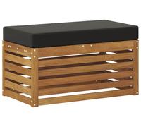 vidaXL Banc d'extérieur en bois massif d'acacia naturel