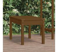 vidaXL Banc jardin pin massif marron miel