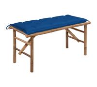 VidaXL Banc pliable - Bambou