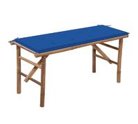 vidaXL Banc Pliable Bambou