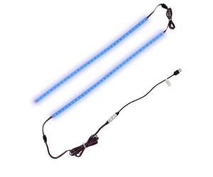 vidaXL Bande LED 110 cm PVC multicolore