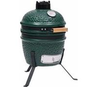 vidaXL Gril Kamado 2 en 1 Fumoir céramique 56 cm Vert