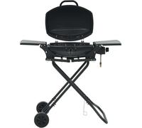 vidaXL Barbecue à gaz portable avec zone de cuisson Noir