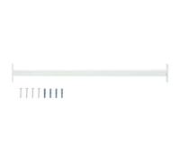 vidaXL Barre de sécurité de fenêtre réglable Blanc 710 -1200 mm Acier