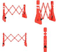 vidaXL Barrière de sécurité pliable rouge 210x50x105 cm - Barrière de sécurité - Barrière de sécurité pliable - Barrière de sécurité pliable