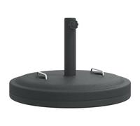 vidaXL Pied de parasol avec poignées pour mât Ø38/48 mm 25 kg Rond