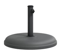 vidaXL Pied de parasol Ø32/35/38 mm Mât 15 kg Rond