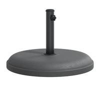 vidaXL Pied de parasol Ø32/35/38 mm Mât 25 kg Rond