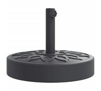 vidaXL Pied de parasol pour mât Ø38/48 mm 25 kg Rond
