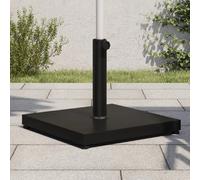 vidaXL Base parasol carré 18 kg noir