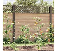 vidaXL Bâtons à tomates en spirale 50 pcs. 110 cm Acier galvanisé