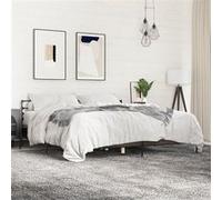 vidaXL Cadre de lit sans matelas chêne marron 180x200 cm