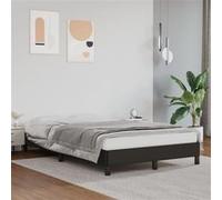 vidaXL Bedframe kunstleer zwart 120x200 cm 346892 Noir G