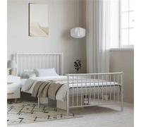 VidaXL 350944 sommier Blanc