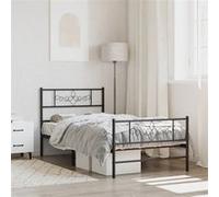 VidaXL 355281 sommier Noir