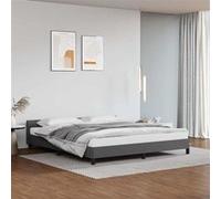 vidaXL - Gris - 160x200 cm