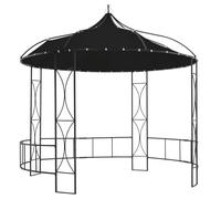 vidaXL Pavillon 300 x 290 cm Anthracite Rond