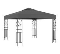 vidaXL Belvédère 3x3 m Anthracite