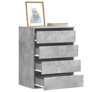 VIDAXL Beton - 4 Tiroirs