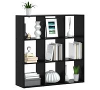vidaXL Bibliothèque 102 x 29 x 103,5 cm Bois d'ingénierie Chêne Noir