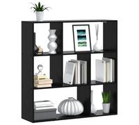 vidaXL Bibliothèque 102 x 29 x 103,5 cm Bois d'ingénierie Chêne Noir