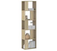 vidaXL Bibliothèque 5 niveaux chêne Sonoma – bois d'ingénierie