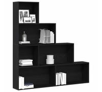 vidaXL Bibliothèque 6 niveaux 155 x 24 x 160 cm Bois d'ingénierie | La finition mate ajoute une touche contemporaine, cinq étagères peuvent contenir des livres et des objets décoratifs sans