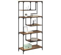 vidaXL Bibliothèque 6 Niveaux 81 x 36 x 176 cm Bois d'ingénierie