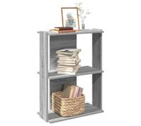 vidaXL Bibliothèque 60x30x80 cm Sonoma Gris