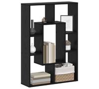 vidaXL Bibliothèque Chêne noir 63 x 20 x 90 cm – Bois d'ingénierie, style moderne épuré
