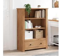 vidaXL Bibliothèque 80x35x110 cm Bois de pin massif Assortiment Panama 282667