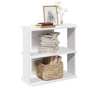 vidaXL Bibliothèque à 3 niveaux - Blanc