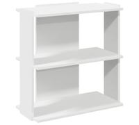 vidaXL Bibliothèque 3 niveaux Bois d'ingénierie Blanc 60x30x60 cm