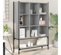 vidaXL Bibliothèque Sonoma gris 102x30x141,5 cm