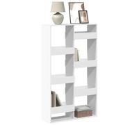 vidaXL Bibliothèque blanc 100x33x175 cm bois d'ingénierie