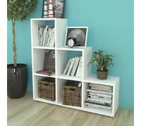 vidaXL Bibliothèque Blanc - 104x29x107 cm