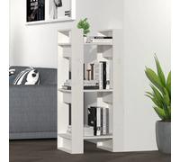 vidaXL Bibliothèque Blanc