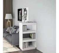 vidaXL Bibliothèque Blanc