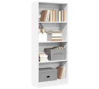 vidaXL Bibliothèque Blanc