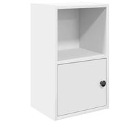 vidaXL Bibliothèque étagère blanche 31 x 24 x 52 cm bois d'ingénierie