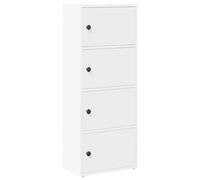 vidaXL Bibliothèque Blanc 40x24x102 cm Bois d'ingénierie