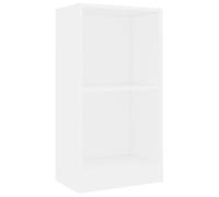 vidaXL Bibliothèque 40x24x75 cm Bois d'ingénierie Blanc