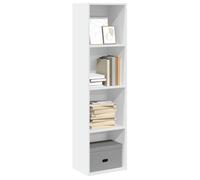 vidaXL Bibliothèque 40x30x152 cm Bois d'ingénierie Blanc